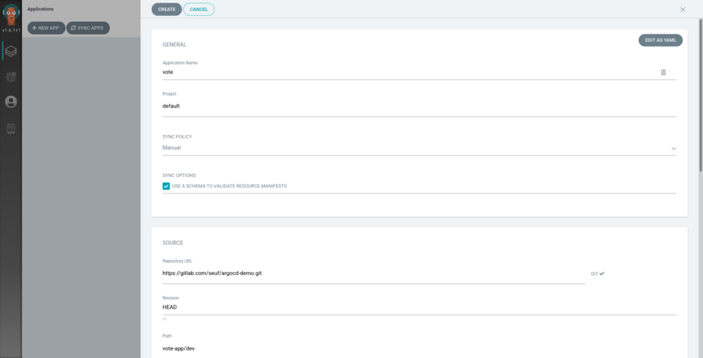 argocd add app